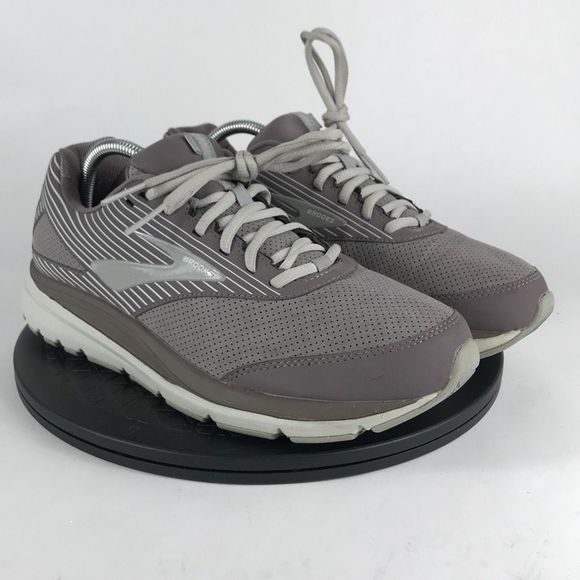 Brooks Addiction Walker Gray Comfort Shoes 1203081B094 Women’s Size 12 - Picture 3 of 12